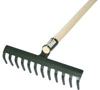 Râteau métal 14 dents avec manche 160cm STREND