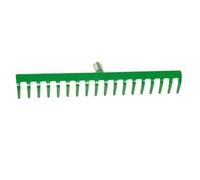 Râteau Métal Vert 12 Dents Sans Manche Pluvia Garden 104-12T