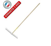Râteau - Outils PERRIN - 63 cm - Manche 1,80 m - Polypropylène - 20 dents
