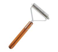 Râteau Pour Chien - Outil De Nettoyage Double Face Pour Animaux Domestiques,Brosse Sous-Poil Pour Chats | Pour Toilettage À Domicile Salon Salle De Bain Soins Perte De Poils
