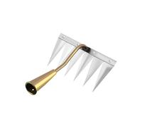 Râteau pour mauvaises herbes, outil manuel de désherbage pour gazon | Débroussailleuse multifonction pour jardin avec design ergonomique, ameublir la terre et la neige surfaces, outil portable