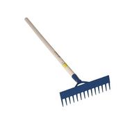 Râteau racloir à béton 14 dents emmanché droit 150cm - - 514114