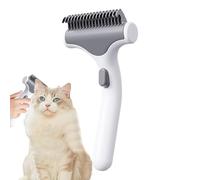 Râteau sous-poil pour chiens, outil pour détresser et enlever les poils pour animaux domestiques | brosse pour chatons pour chiens et chats à poils courts et longs, pour intérieur, maison et chiots