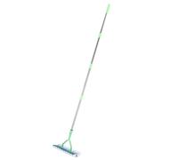 Râteaux à Chaume pour Pelouses, Râteau à Gazon Déchaumeur en Acier Inoxydable à 4 Sections de 170 cm pour Enlever l'herbe Morte, Peigner, Aérer Le Sol du Jardin