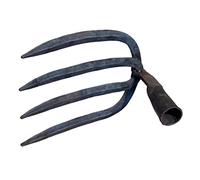 Râteaux de Jardin Râteau à Feuilles pour pelouse, 4 Râteaux de Jardinage, Outil , Mini-râteaux , tête râteau Droite, Petite Griffe, Camp