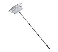 Râteaux de jardin rétractables multi-usages pour nettoyer les feuilles | Collecteur de feuilles efficace conçu pour durer dans des conditions difficiles