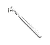 Râteaux de Pelouse,Manche Long en Acier Inoxydable pour Outil de Jardinage | Râteau en Métal Cultivateur Manuel Robuste,Pour Désherbage, Bêchage, Ameublissement du Sol, Jardin Extérieur, Feuilles, Arb