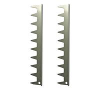 Râteaux ergonomiques en nid d'abeille précis avec 9 outils d'espacement des cadres pour apiculteurs Engrenages essentiels pour l'entretien des ruches Râteaux d'apiculture pour climats humides