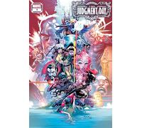 Rated Comics acrylic backer with A.X.E.: Judgment Day #1 (2022) Variant Cover by Patrick Gleason