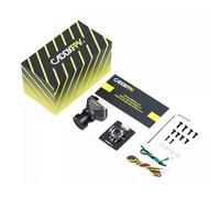 Ratel Pro 1500TVL FPV Lumière noire pour caméra CADDX 1/1,8" Cal Super WDR 125° FOV 2,8 mm 16:9/4:3 NTSC/PAL commutable pour pièces de drone (1 pièce Ratel Pro Noir)