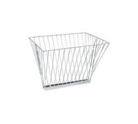 Kerbl Râtelier double, 40 mm d'espacement des barres finition galvanisée, 62,5 x 51 x 48 cm