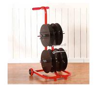 Râtelier À Bobines De Fil Électrique, Distributeur Portable À Roulettes, Plusieurs Essieux Et Plateaux De Rangement 4/6/8, Capacité De Charge 150 Kg, For Chantiers(48x41x92cm)