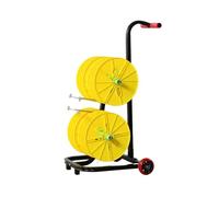 Râtelier À Bobines De Fil Robuste, Distributeur De Bobines Multiples, Chariot À Câbles À Plusieurs Essieux Sur Roulettes, Avec Plateau De Rangement 4/6/8, Capacité De 300 Kg(4 trays)