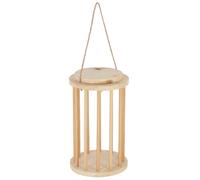 Kerbl Pet râtelier à Foin 3 en 1, Rouleau de Foin, râtelier incliné, 25 cm, Ø 15 cm, Bois, Alimentation Animale, rongeurs, Facile à remplir