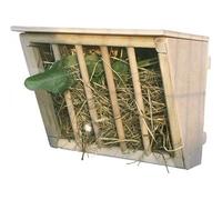 - Râtelier à foin en bois avec étage