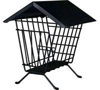 Trixie Mangeoire Métallique 20x23Cm Pour Rongeurs - Hygiénique & Sûr, Noir