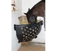 Râtelier à foin pour cheval - Pour 20 kg de nourriture brute - Râteau mural avec trous pour un foin toujours frais
