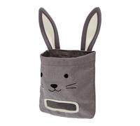 Râtelier à Foin pour Lapin - Distributeur de Foin Suspendu avec Sac de Stockage,Sac de Rangement Mangeoire pour Hamsters Chinchillas Lapins
