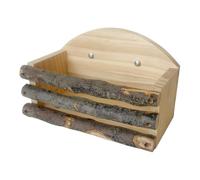 Râtelier à Foin pour Lapin Distributeur d'sur Support Anti-Morsure | Distributeur de Foin pour Lapin Écuries Pâturages Maison Intérieur Clôtures Petits Animaux Chinchilla