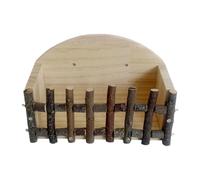 Râtelier à Foin pour Lapin Grand Support en Bois Distributeur de Nourriture | Distributeur de foin en bois pour furet chinchilla hamster petit animal appartement pièce maison