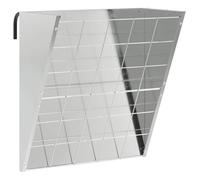 Râtelier à foin suspendu - vidaXL - Argent - Acier galvanisé - 61x33x66 cm - Résistant aux intempéries - Capacité 5 kg