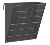 Vidaxl Râtelier À Foin Suspendu Noir 61 X 33 X 66 Cm