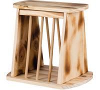 Râtelier à foin pour un usage debout. Taille 25 × 22 × 18 cm. Pour lapin/cochon d'inde. - - TR-61193