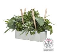 Râtelier à fourrage 26 × 23 × 17 cm gris