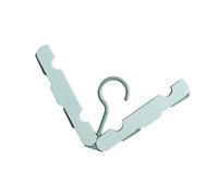 Râtelier en plastique pliableVert clair avec clips, antidérapant, pratique pour le voyage