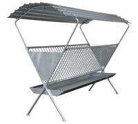 Râtelier pour mouton sans toit Kerbl Argenté 112,5x68,5x116 cm