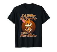 Rather Running Half Marathon Kangourou Runner T-Shirt