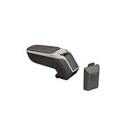 Rati Accoudoir Rati Armster2 accoudoir central adapté à FIAT 500L 2018- facelift [argent] I avec compartiment de rangement I s'adaptant précisément à la console centrale