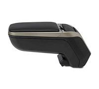 Rati Accoudoir spécifique noir/gris Armster 2 pour Ford Fiesta/Fusion (02-05). Avec compartiment de rangement et rabattable.