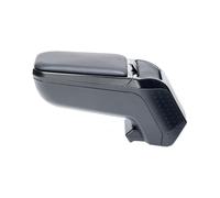 RATI ARMSTER 2 Accoudoir adapté pour FORD KA 2008-2016 [noir,cuir végétalien] avec rangement pouvant être installé ultérieurement