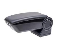 Rati Armster 3 Accoudoir adapté pour CITROEN C3 2024 - /e-C3 2024 -/ C3 Aircross 2024- / e-C3 Aircross 2024- [noir,cuir végane] avec rangement pouvant être installé ultérieurement