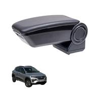 RATI ARMSTER 3 Accoudoir adapté pour DACIA SPRING 2021-2024 [noir,cuir végane] avec rangement pouvant être installé ultérieurement