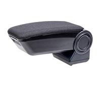 Rati Armster 3 Accoudoir adapté pour VW T-ROC 2017- [noir,tissu] avec rangement pouvant être installé ultérieurement