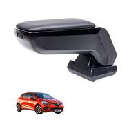 Rati armster S accoudoir central adapté pour RENAULT CLIO LHD 2019-2025 I accoudoir central avec compartiment de rangement I parfaitement assorti à la console centrale