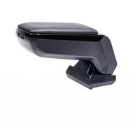 rati ARMSTER S ARMREST Compatible avec Fiat 500L 2012-2017 Cuir Artificiel Noir