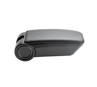 Rati ArmsterOE1 Accoudoir central adapté pour Renault CLIO/CAPTUR 2019-2025 I Accoudoir avec compartiment de rangement, fixation au dossier, Noir