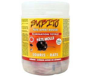 Raticide Professionnel Puissant 150g - Élimination Rapide des Rats et Souris - Appât/Poison Haute Appétence Foudroyant - Utilisation Intérieure et Extérieure - Anti Rongeur/ Mort aux rats Efficace