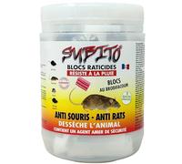 Raticide Professionnel Puissant 300g - Élimination Rapide des Rats et Souris - Appât/Poison Haute Appétence Foudroyant - Utilisation Intérieure et Extérieure - Anti Rongeur/Mort aux Rats Efficace