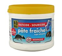 K-OMAX - Raticide souricide - Pâte fraiche sans odeur - Prêt à l'emploi, pour la maison - Sachet de 10g x 15 - 150g