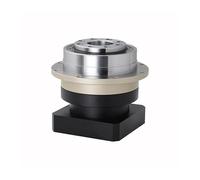 Ratio 4~100:1 Flange Output 5 Arcmin Nema 23 Planetary Gearbox Helical Gear Reducer for 60MM 200~600W Servo electronic starter 57 electronic starter IINKUEYK(Ratio 4,6.35mm input)