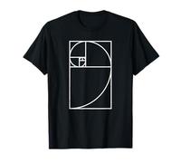 Ratio d'or DE Sequence Spirale Fibonacci T-Shirt
