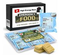 Ration de Survie 3300 kcal- Barres Énergétiques Kit d'urgence 72h,Camping Randonnée,conservation 20 ans-Bushcraft-Prêt à Manger