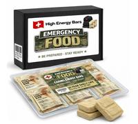 Ration de Survie 3300 kcal-Pack Barres Énergétiques Kit d'urgence 72h,Camping Randonnée,conservation 20 ans-Bushcraft-Prêt à Manger
