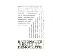 Rationalité, vérité et démocratie - Collectif - Agone - broché - Revue