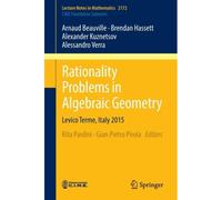 Rationality Problems In Algebraic Geometry