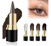 Rationalu Gel Eyeliner, Rational Eye Stick, Rational Gel Eyeliner, Rationalu Us Eyeliner, Black Gel Eyeliner Pencil Set, Natural Black Eyeliner Cream Waterproof Smudge Proof Liquid Eyeliner Pen(Dark B